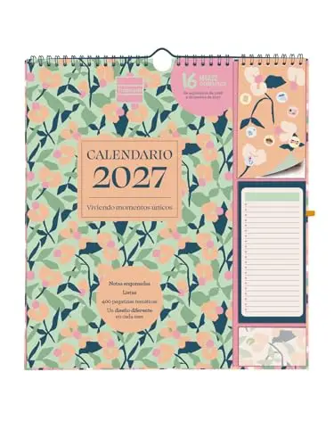 finocam plus calendario 16 meses