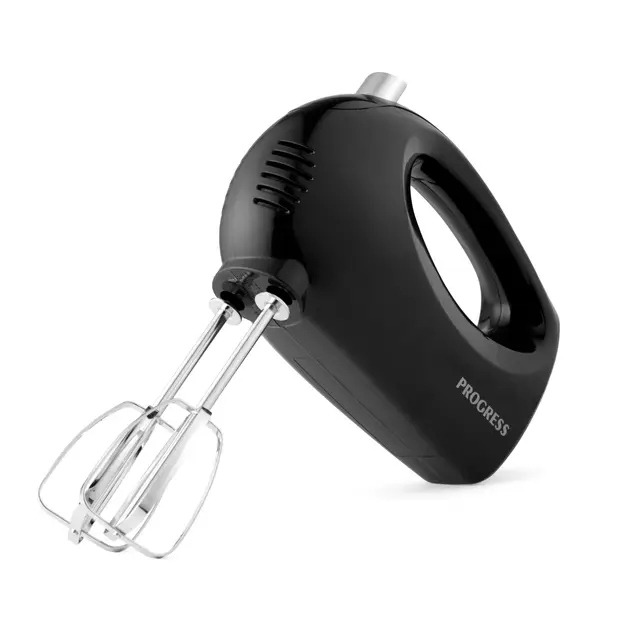 Progress EK5901PVDE Batidora de mano - batidora eléctrica de mano con 5 velocidades, función de expulsión para una limpieza fácil, para masa de galletas, de pasteles, de tortitas, 250 W, negro
