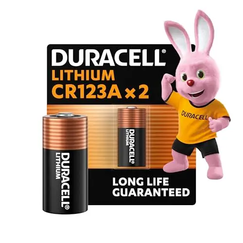 duracell cr123 batería litio 3v pack 2