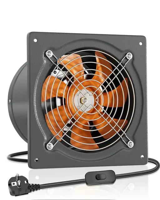 hg power ventilador de pared 200mm