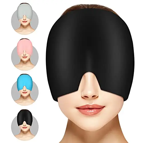 ACWOO Migraine Relief Cap Gorro de Gel Frío y Caliente
