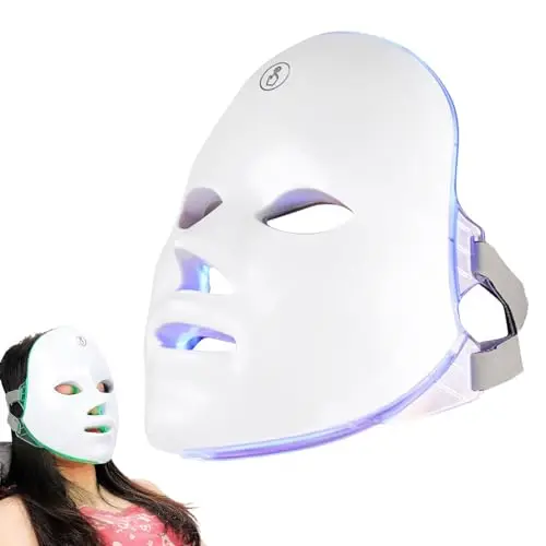 nbbwwu máscara led 7 colores