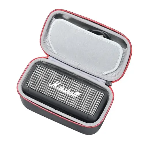 RLSOCO Funda para Marshall Emberton III/II/Emberton Altavoces Bluetooth portátiles | Funda de Transporte para Emberton 3/2/1 Altavoces - Funda Protectora con Cremallera YKK - Resistente a los Golpes
