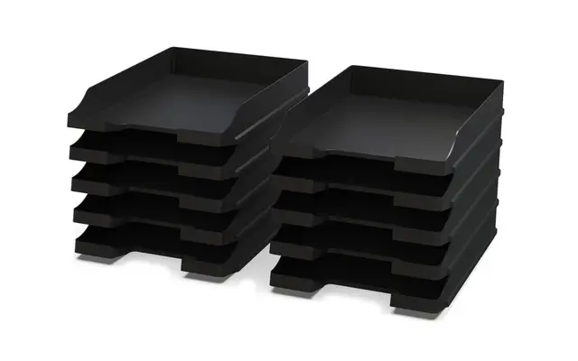 detectalia 20 bandejas a4 negro