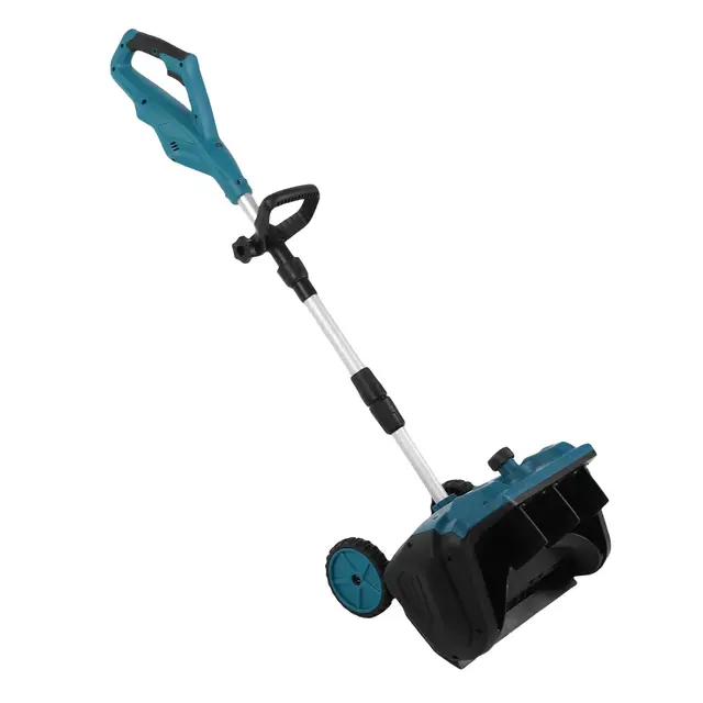 Kit de Pala Quitanieves Inalámbrica, Eléctrica, Portátil, Remoción de Nieve de 300 LB/min, Distancia de Tiro de 20 Pies con 2 Baterías de Iones de Litio para Calzadas y Aceras (Enchufe de