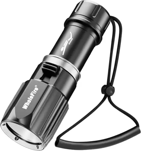 wholefire xhp70 6000l linterna buceo