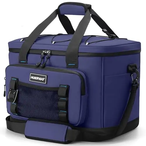 Hulongo Bolsa térmica, Bolsa térmica Grande de 30 litros, Bolsa térmica Impermeable para Picnic, Nevera portátil a Prueba de Fugas, Ideal para acampadas, Viajes, la Compra y la Pesca