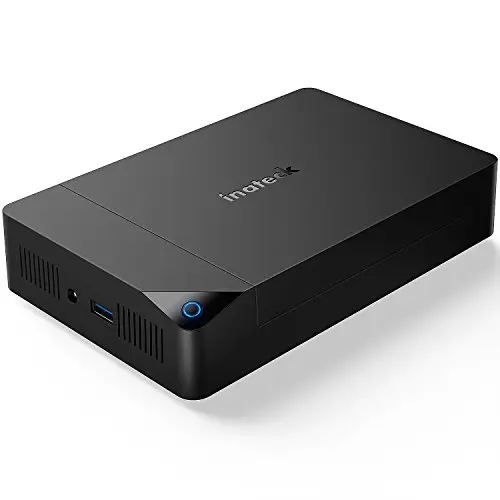 Inateck Caja Disco Duro 3.5 USB 3.0",Carcasa Disco Duro USB 3.0 a SATA Caja para 2.5"/3.5" HDD SSD, Soporta UASP con 12V/2A Adaptador Corriente Herramienta Libre