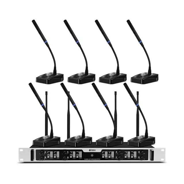 d debra du8008 sistema 8 micrófonos
