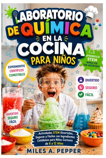 miles a. pepper laboratorio cocina niños