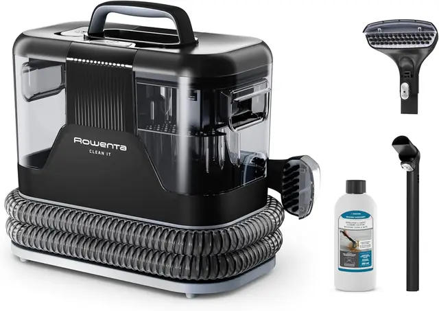Rowenta Clean It - Aspirador de tapicerías, hasta 12,5 kPa, 400 W, IN5010