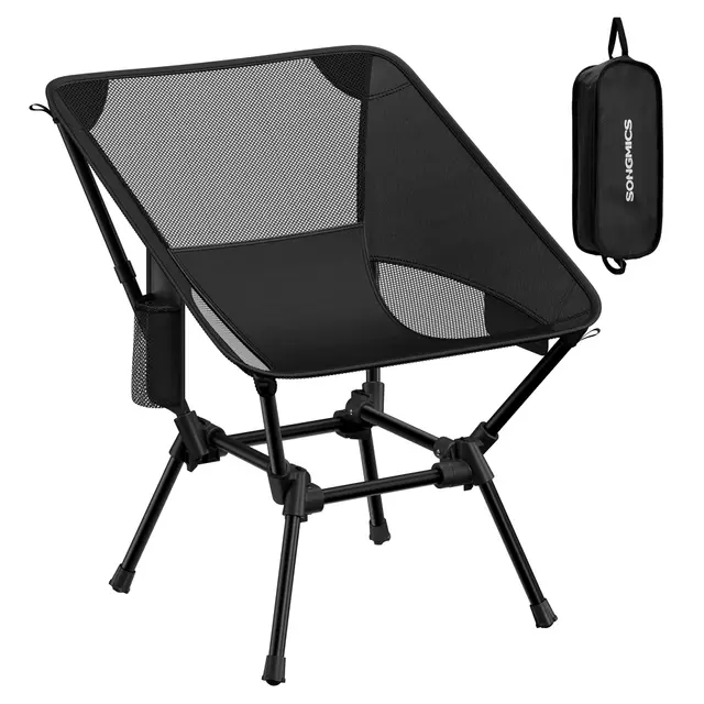 songmics silla camping respaldo bajo