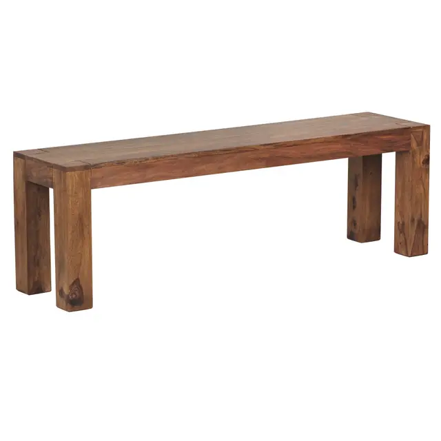 finebuy sheesham banco comedor 140cm