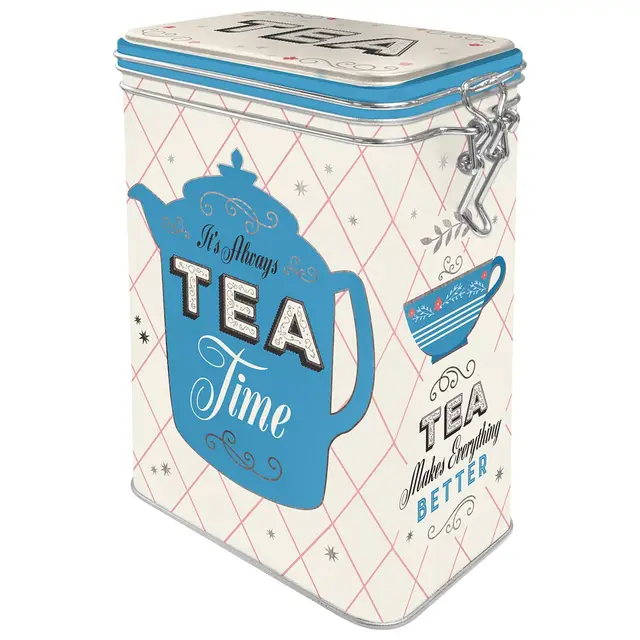 nostalgic-art tea – caja de té retro
