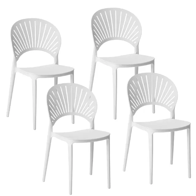 baroni home mtb33 silla apilable
