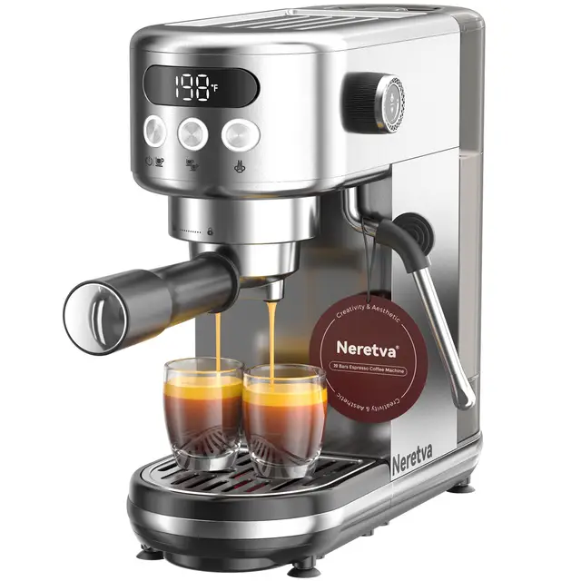 neretva cafetera espresso 20 bares
