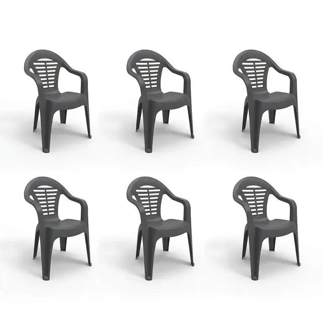 sp berner shaf pack 6 sillas jardín