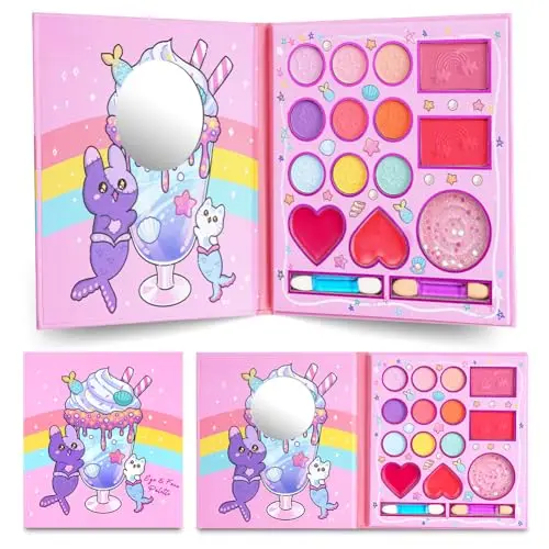 aomig kit maquillaje infantil 14 colores