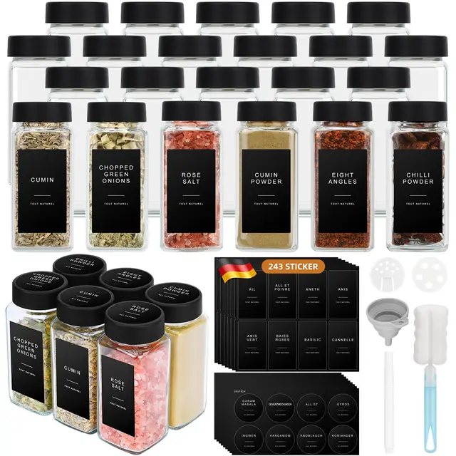 mozvvco tarros especias cuadrados 120ml