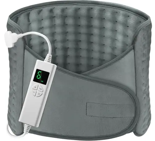 OneAmg Esterilla Eléctrica Cervical y Lumbar 126x30 cm Gris