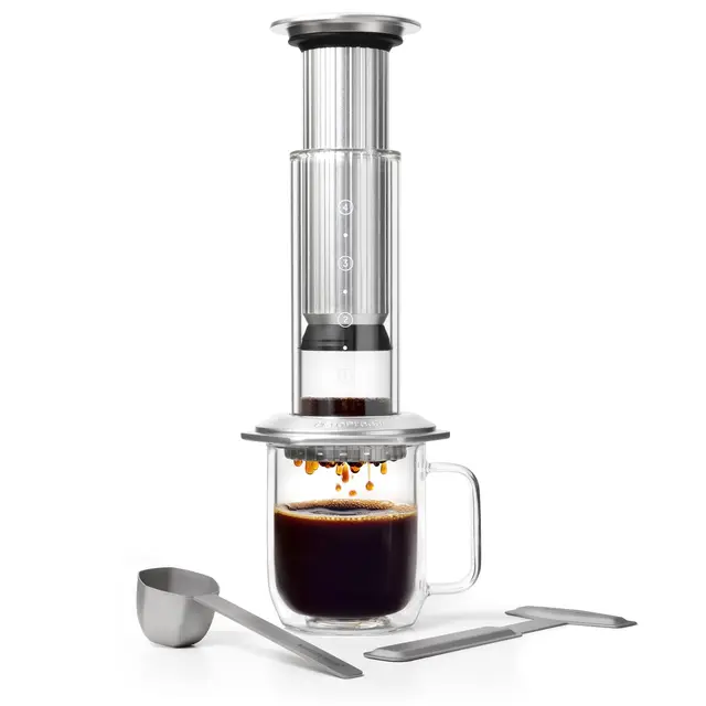 aeropress premium cafetera manual de