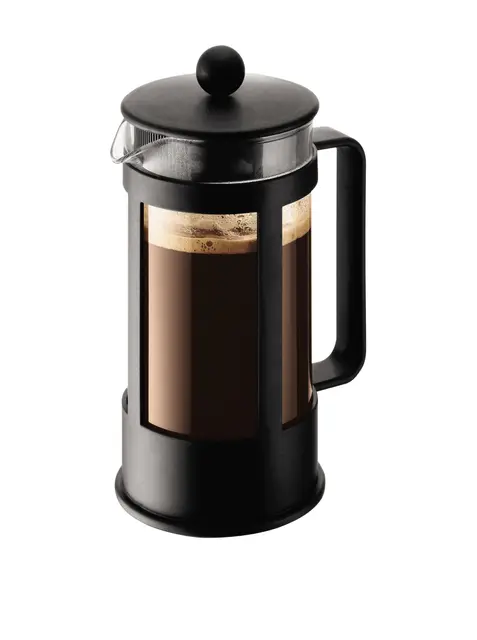 Bodum Kenya - Cafetera, 3 tazas, 0,35 l, color negro