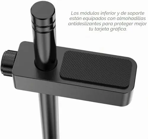 Soporte Tarjeta Grafica, Soporte GPU Tarjeta De Video, Graphics Card Holder, Negro
