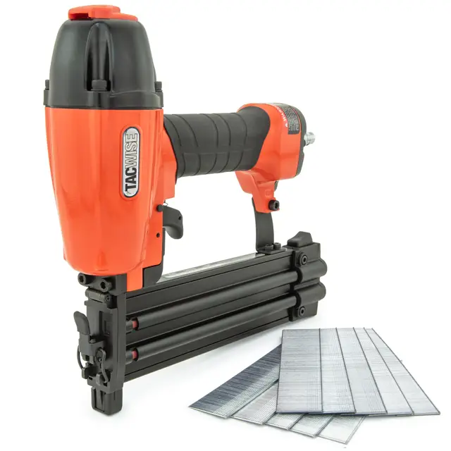 Tacwise 1716 DGN50V Clavadora Brad Neumática con 1000 Clavos, Utiliza Clavos Tipo 18G (180) de 20 a 50 mm