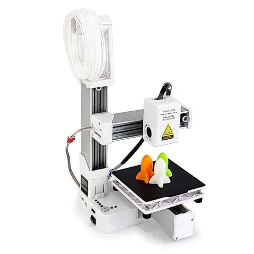 Impresora 3D, alta precisión, 10-40 mm/s, mini impresoras 3D para principiantes y aficionados al bricolaje, admite filamento PLA TPU de 1,75 mm, impresora 3D para principiantes con formato de