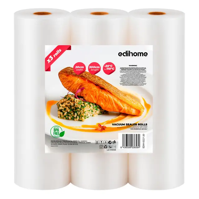 edihome edih-0227-20 bolsas vacío