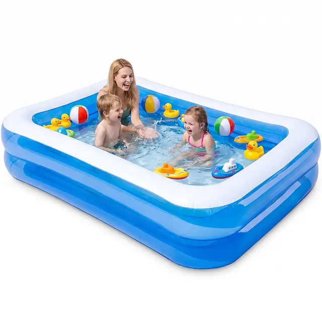 rgaden piscina hinchable rectangular