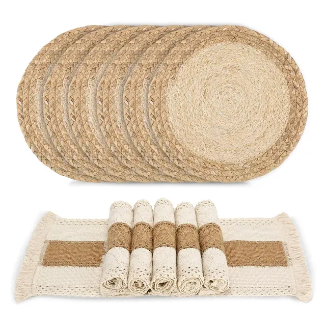 zology mantel individual boho macramé