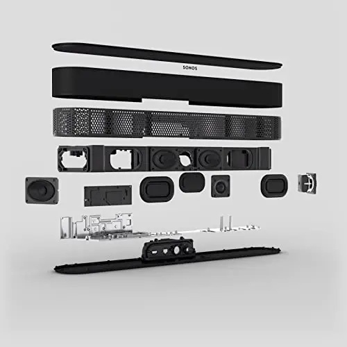 Sonos Barra de Sonido Beam (2.ª Gen.) compacta con Dolby Atmos y Control por Voz - Negro