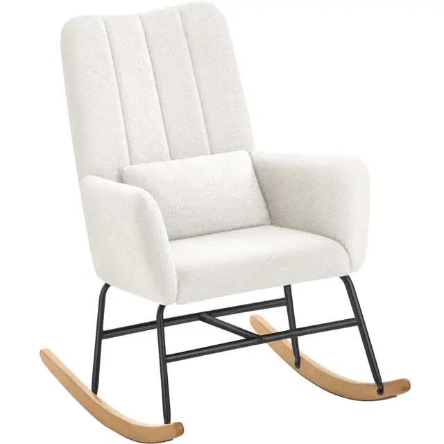 songmics home lyy500w01 silla mecedora