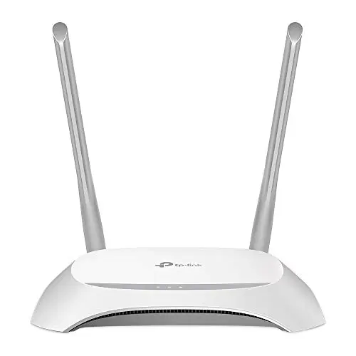 TP-Link TL-WR840N- Router WiFi 300 Mbps, 1xPuerto WAN 10/100mbps y 4xPuertos LAN 10/100mbps, 2X Antenas, Modo Punto Acceso, Modo WISP, Control Parental, Red de Invitados