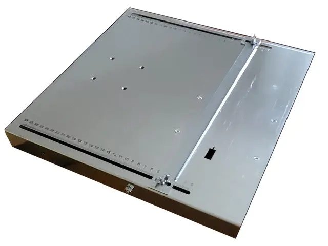 Mesa de sierra de calar Apta para todas las sierras, gran 380 mm x 380 mm