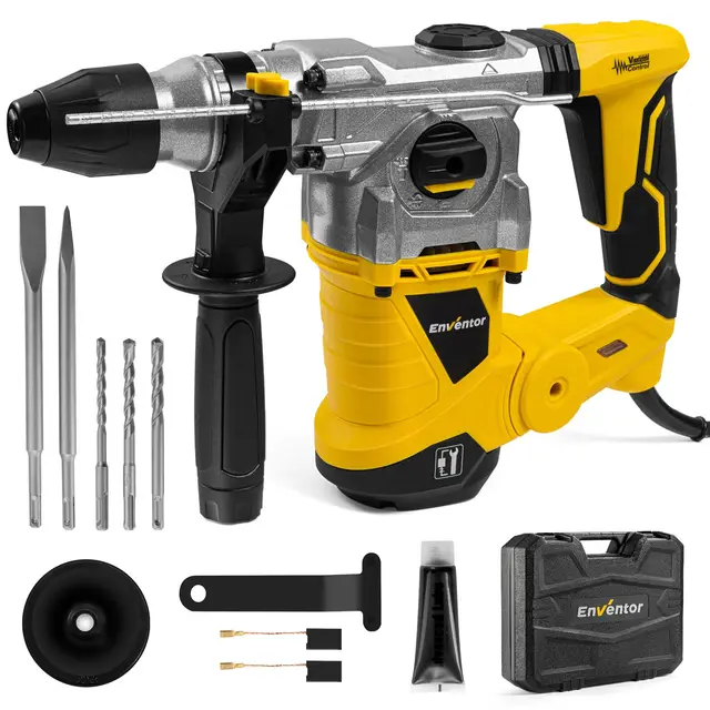 Enventor Z1C-HW01 Martillo Perforador SDS-Plus 1500 W