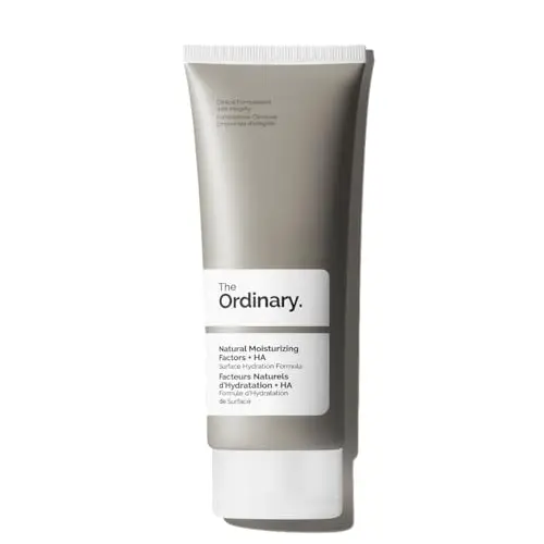 The Ordinary Natural Moisturizing Factors + HA, Factores Hidratantes Naturales + Ácido Hialurónico, Crema hidratante facial ligera para reforzar la barrera cutánea e hidratar la piel, 100 ml