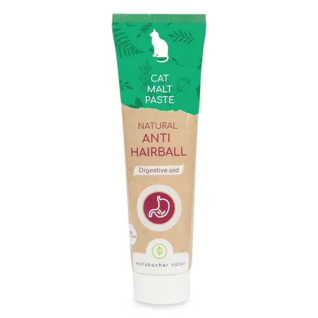 Wolfsbacher Natur Pasta de Malta Anti Hairball para Gatos 100 g