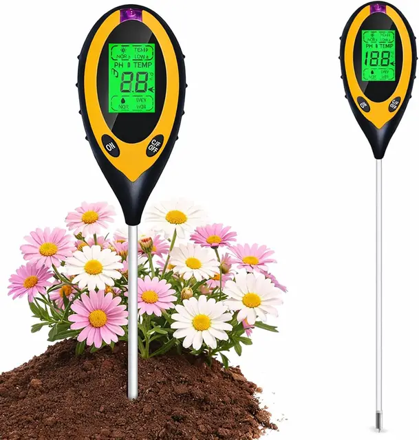 hengbird bodenteste medidor suelo 4 en 1