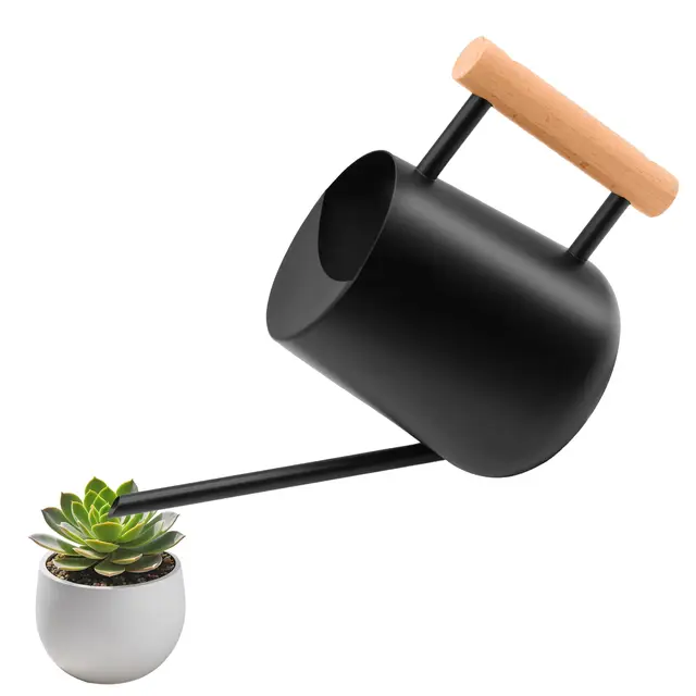 luhuuxmu 1l regadera metal negra