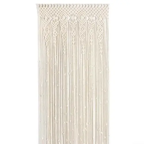 sisinkal cortina macramé bohemio