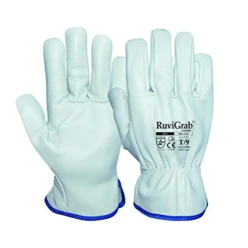 ruvigrab 322/8 guante piel flor vacuno