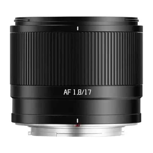 TTARTISAN AF 17 mm F1.8 APS-C Objetivo para Fujifilm, lente de enfoque automático gran angular, ultra ligero, rápido y silencioso, enfoque automático STM compatible con cámaras Fuji X Mount