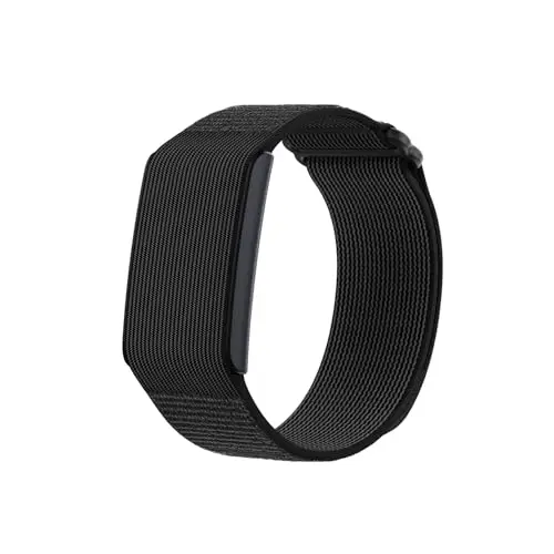 Amazfit Helio Strap Pulsera de Actividad Smart Band, Monitor 24/7 de Actividad, Ritmo Cardíaco y Sueño, Batería 10 Días, 50+ Deportes, Fuerza, Hyrox, No Requiere Suscripción, para Android y iPhone