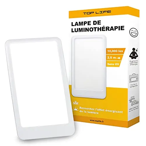 top life lámpara luminoterapia 10000