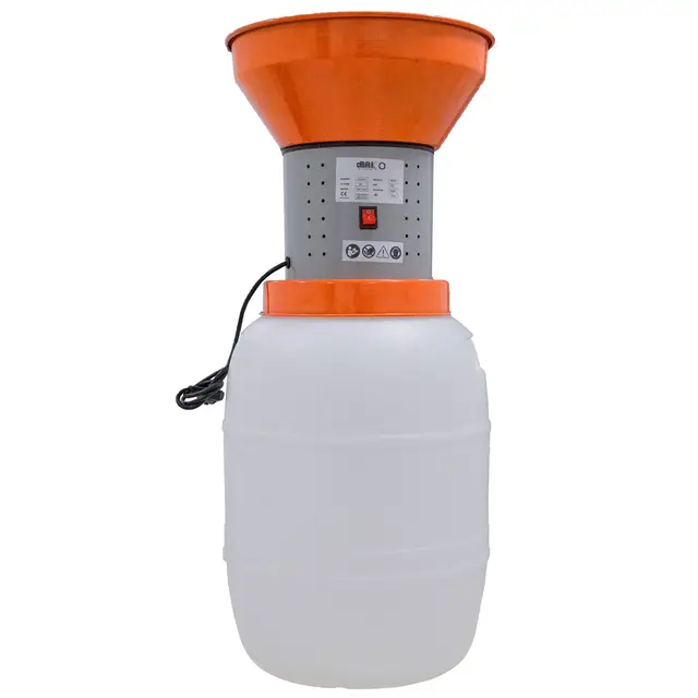 Bricoferr Molino de Cereales Eléctrico 50L - 2000W, Capacidad de molienda de 90-200 kg/h