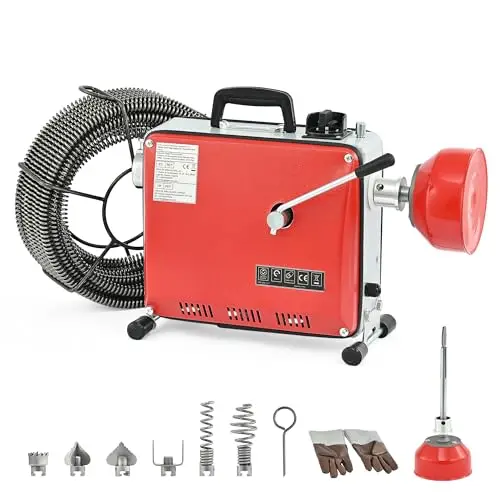zelcan dcm desatascador tuberías 400w
