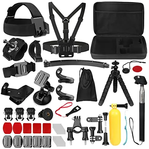 bonvvie kit 50-en-1 accesorios cámara