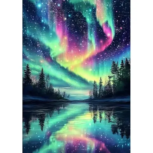 newenmo 5d aurora diamond painting